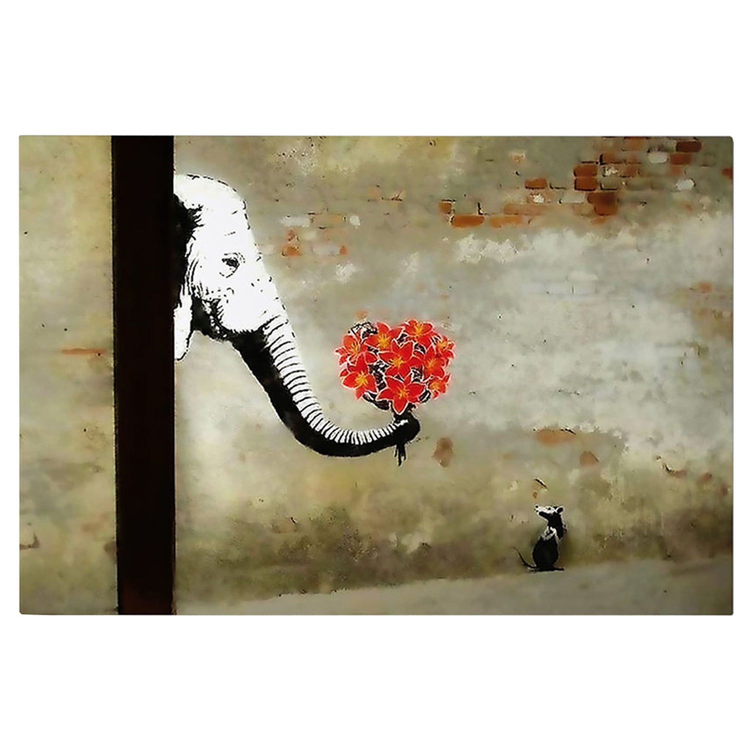 WALL PAINTING SERIES GOBI HM4825 PRINTED CANVAS 70x3(thickness)x50Hcm.