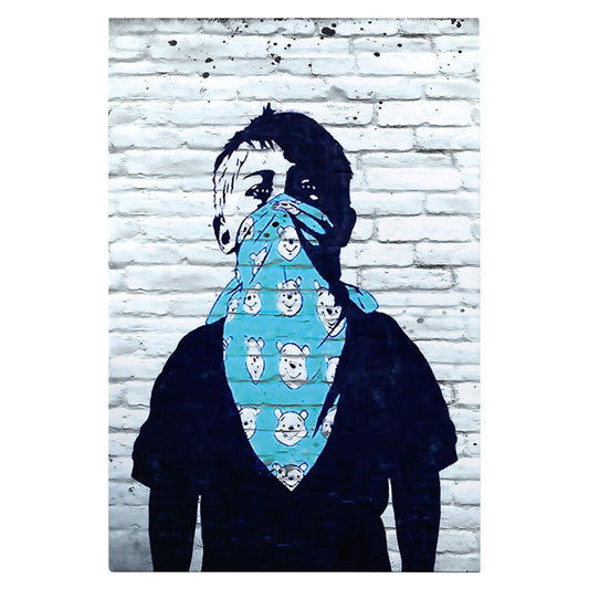 WALL PAINTING SERIES GOBI HM4829 PRINTED CANVAS 50x3(thickness)x70Hcm.