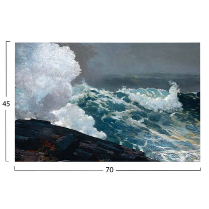 WALL PAINTING SERIES GOBI HM4848 PRINTED CANVAS 70x3(thickness)x45Hcm.
