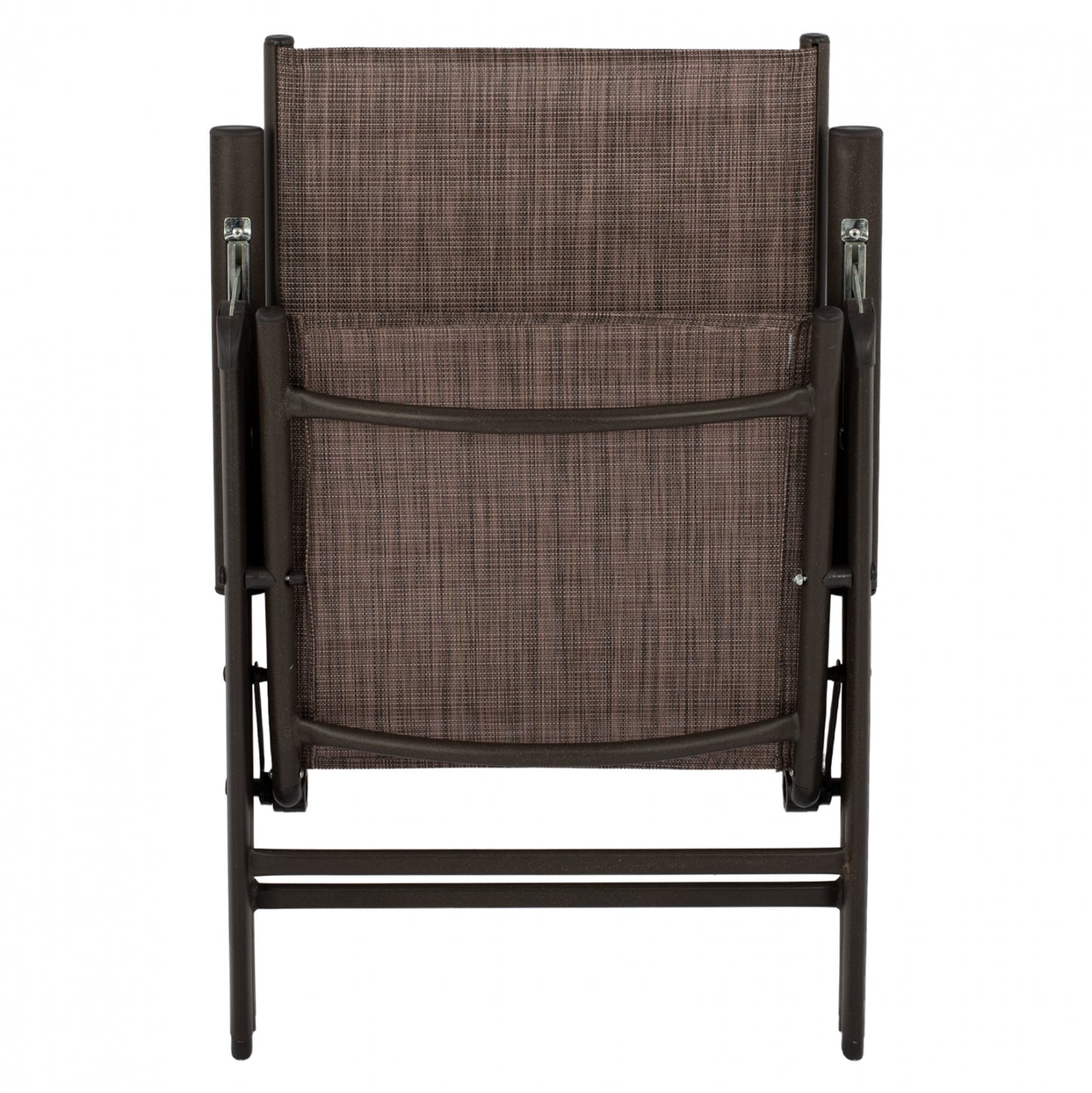 Folding Armchair 7 seats Metallic Brown with brown textline HM5700.02 55x70x103 cm.
