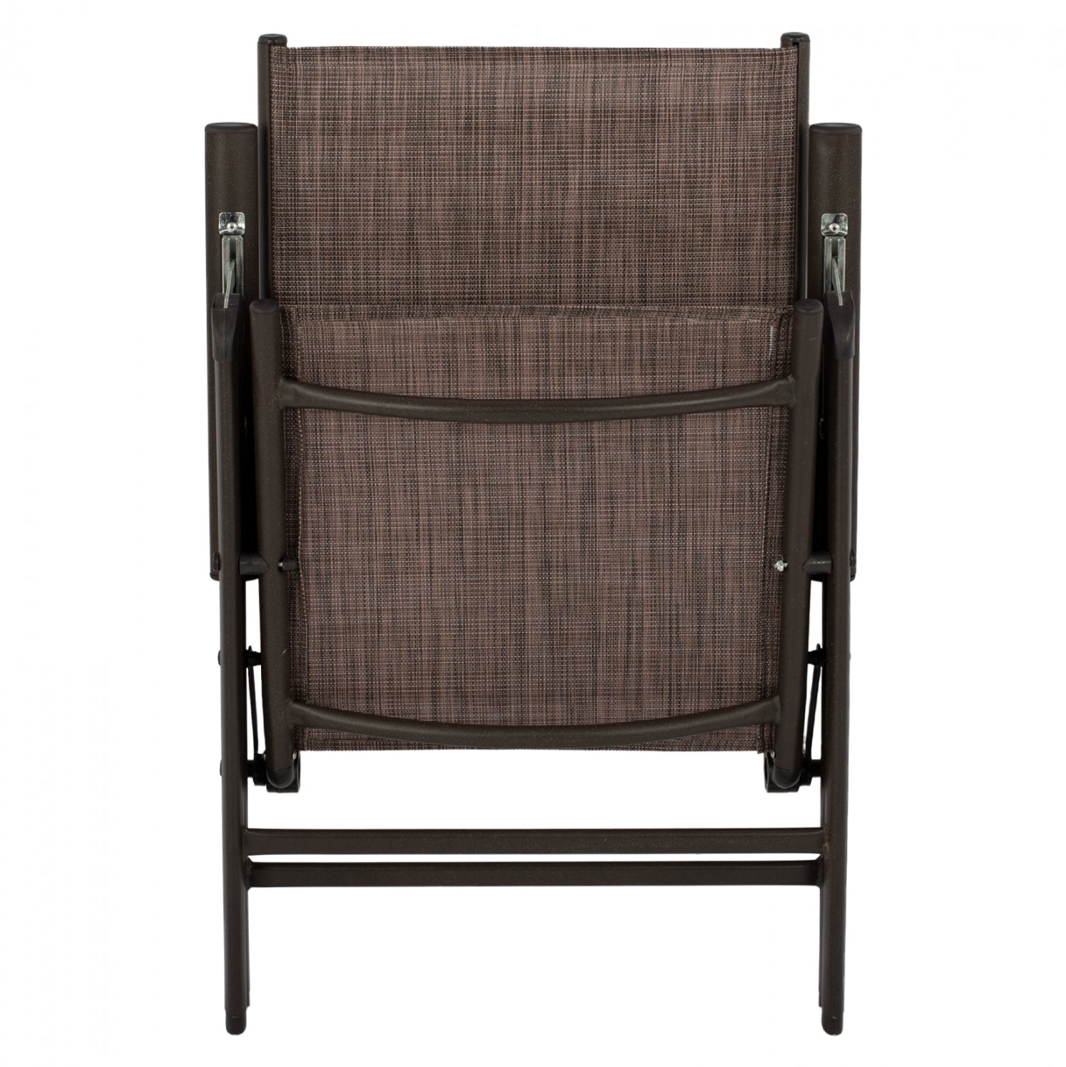 Folding Armchair 7 seats Metallic Brown with brown textline HM5700.02 55x70x103 cm.
