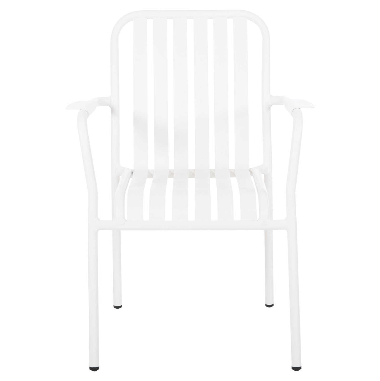 ALUMINUM ARMCHAIR RACHEL HM6088.02 WHITE 63x58x85Hcm.