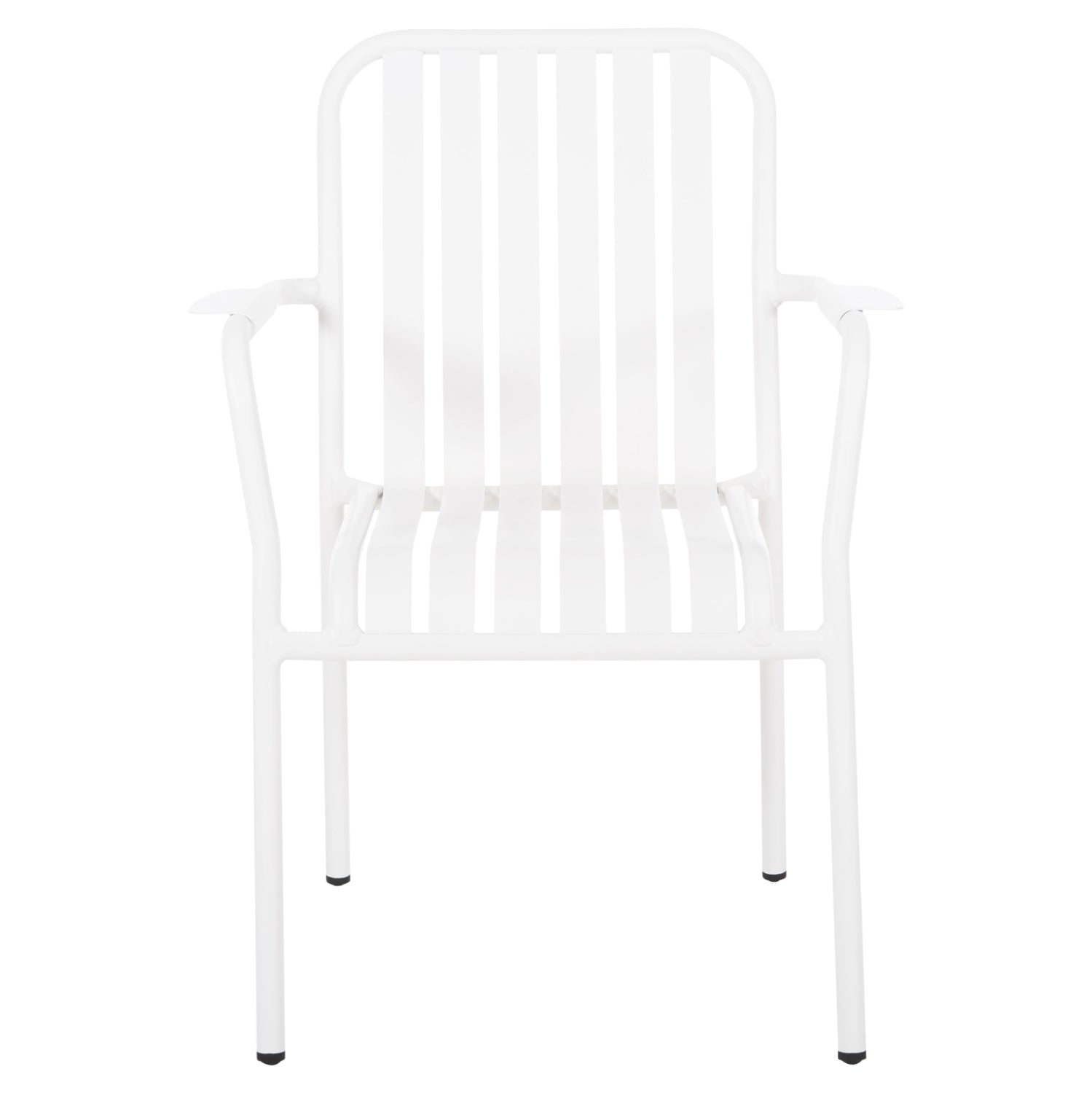 ALUMINUM ARMCHAIR RACHEL HM6088.02 WHITE 63x58x85Hcm.
