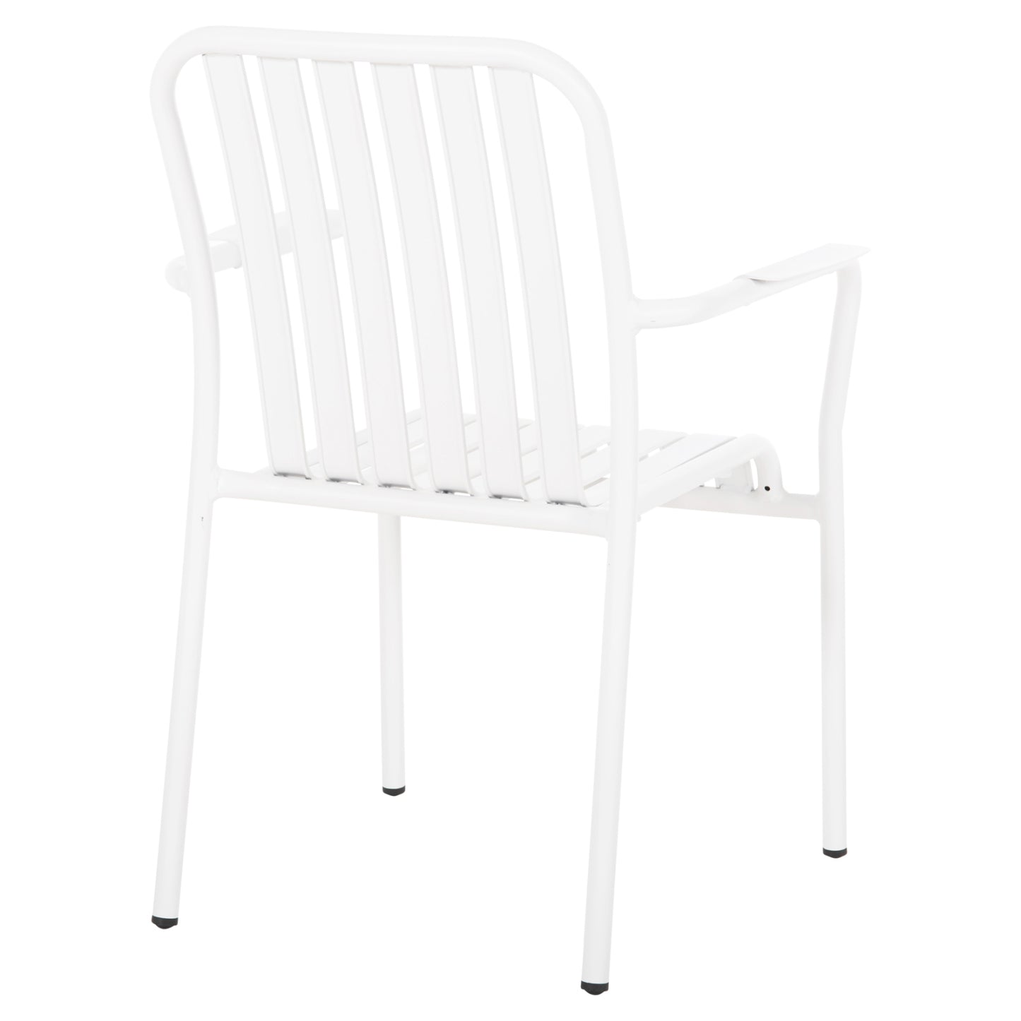 ALUMINUM ARMCHAIR RACHEL HM6088.02 WHITE 63x58x85Hcm.