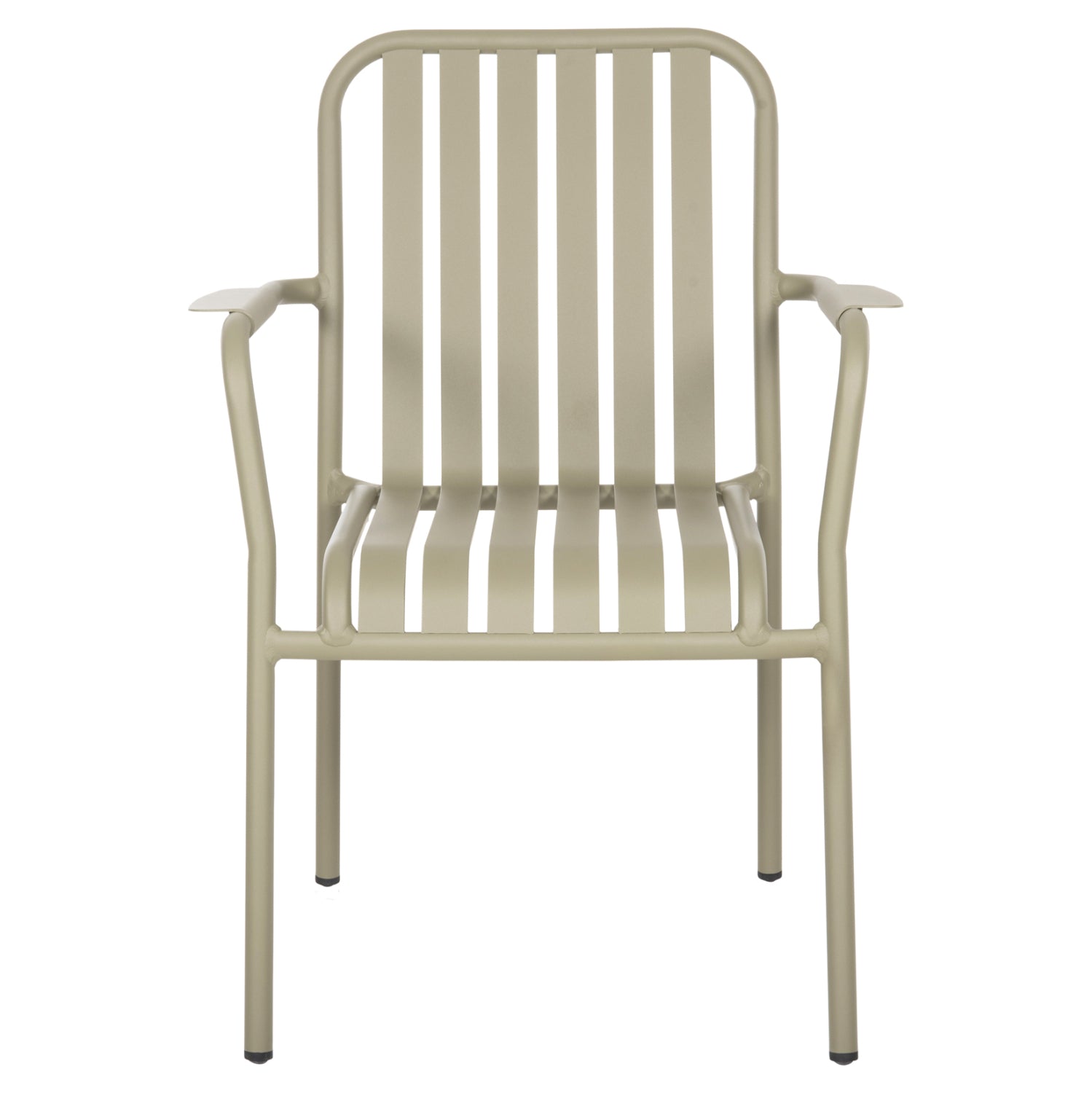 ALUMINUM ARMCHAIR RACHEL HM6088.07 DARK OLIVE 63x58x85Hcm.