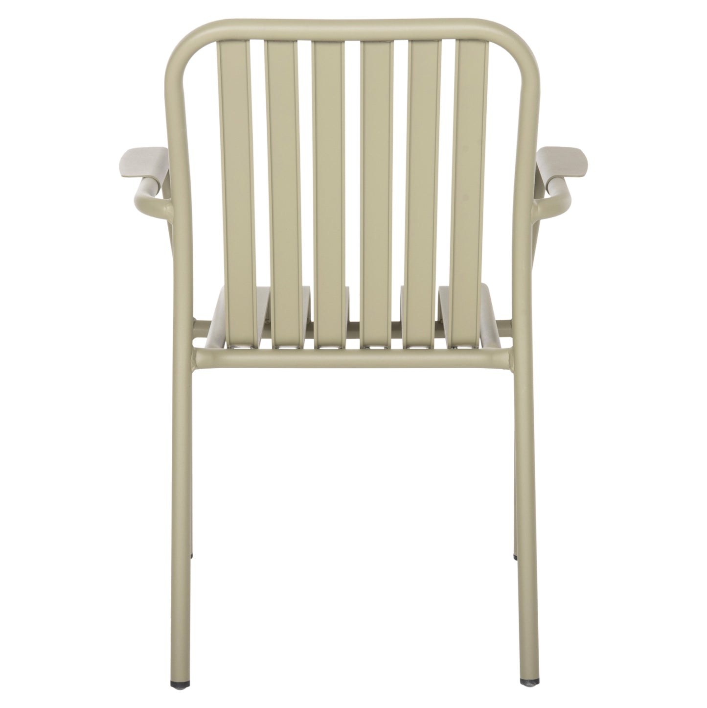 ALUMINUM ARMCHAIR RACHEL HM6088.07 DARK OLIVE 63x58x85Hcm.