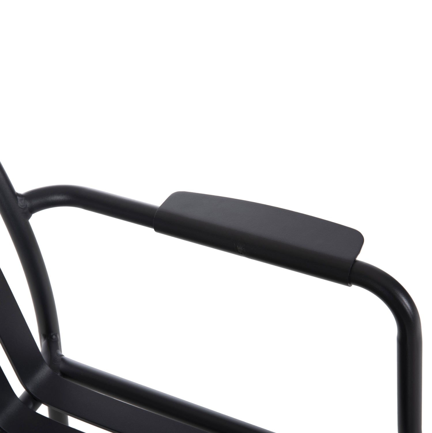 ALUMINUM ARMCHAIR RACHEL HM6088.10 ANTHRACITE 63x58x85Hcm.