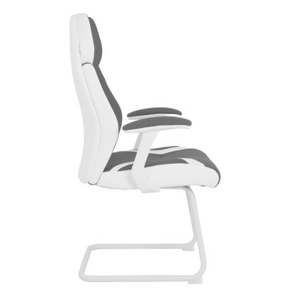 Conference chair HM1102 Grey color 63x64x107cm