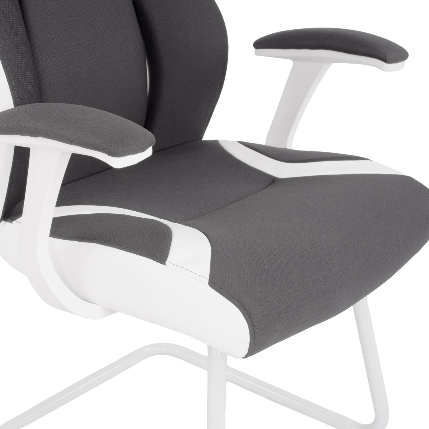 Conference chair HM1102 Grey color 63x64x107cm