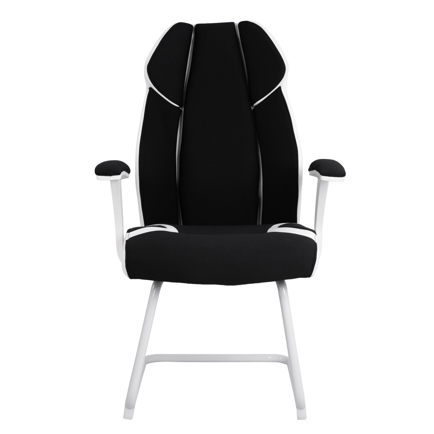 Conferenece office chair HM1102.02 in black and white color 66,5x63x108cm