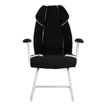Conferenece office chair HM1102.02 in black and white color 66,5x63x108cm