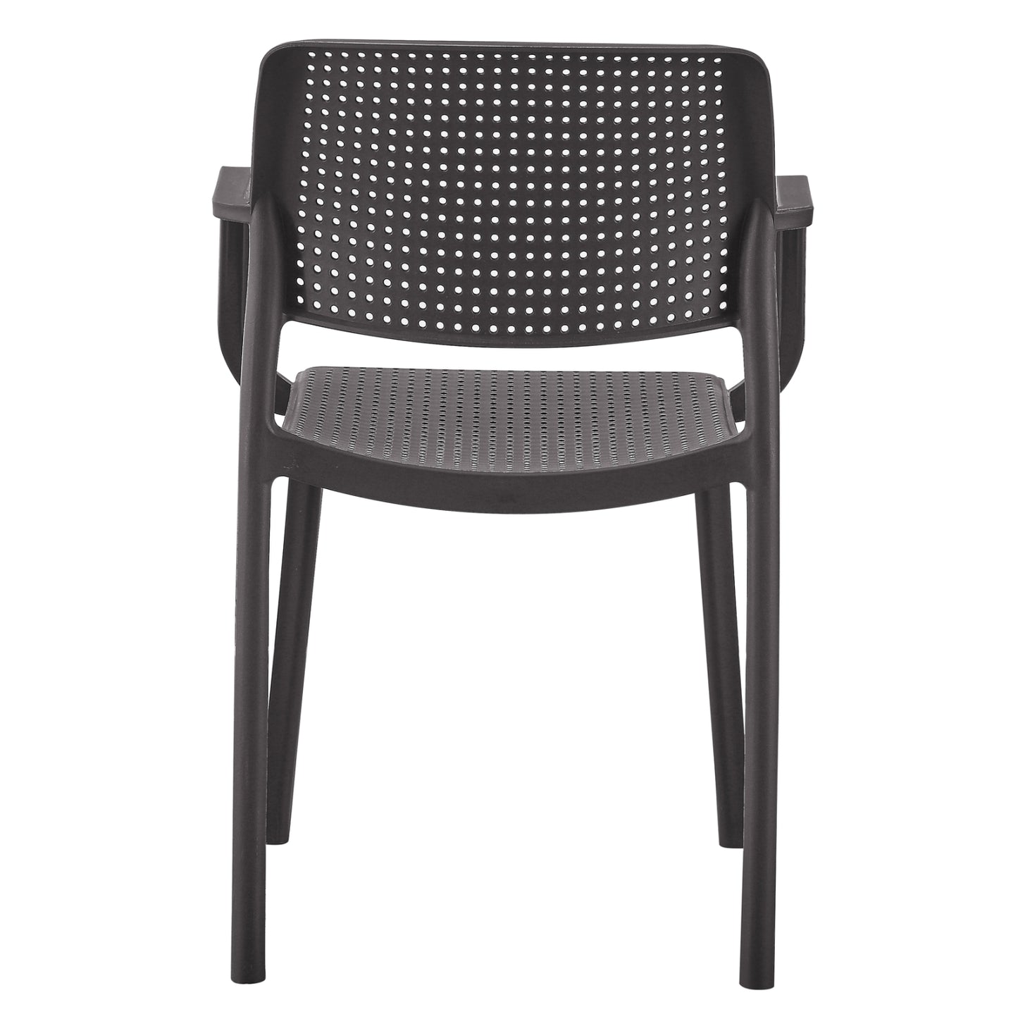 ARMCHAIR OUTDOOR COMFEE HM6102.09 POLYPROPYLENE IN BROWN 54x57x83Hcm.