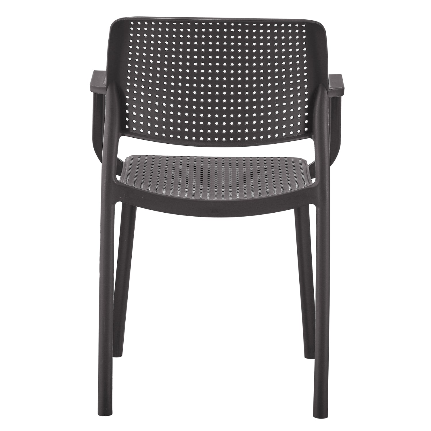 ARMCHAIR OUTDOOR COMFEE HM6102.09 POLYPROPYLENE IN BROWN 54x57x83Hcm.