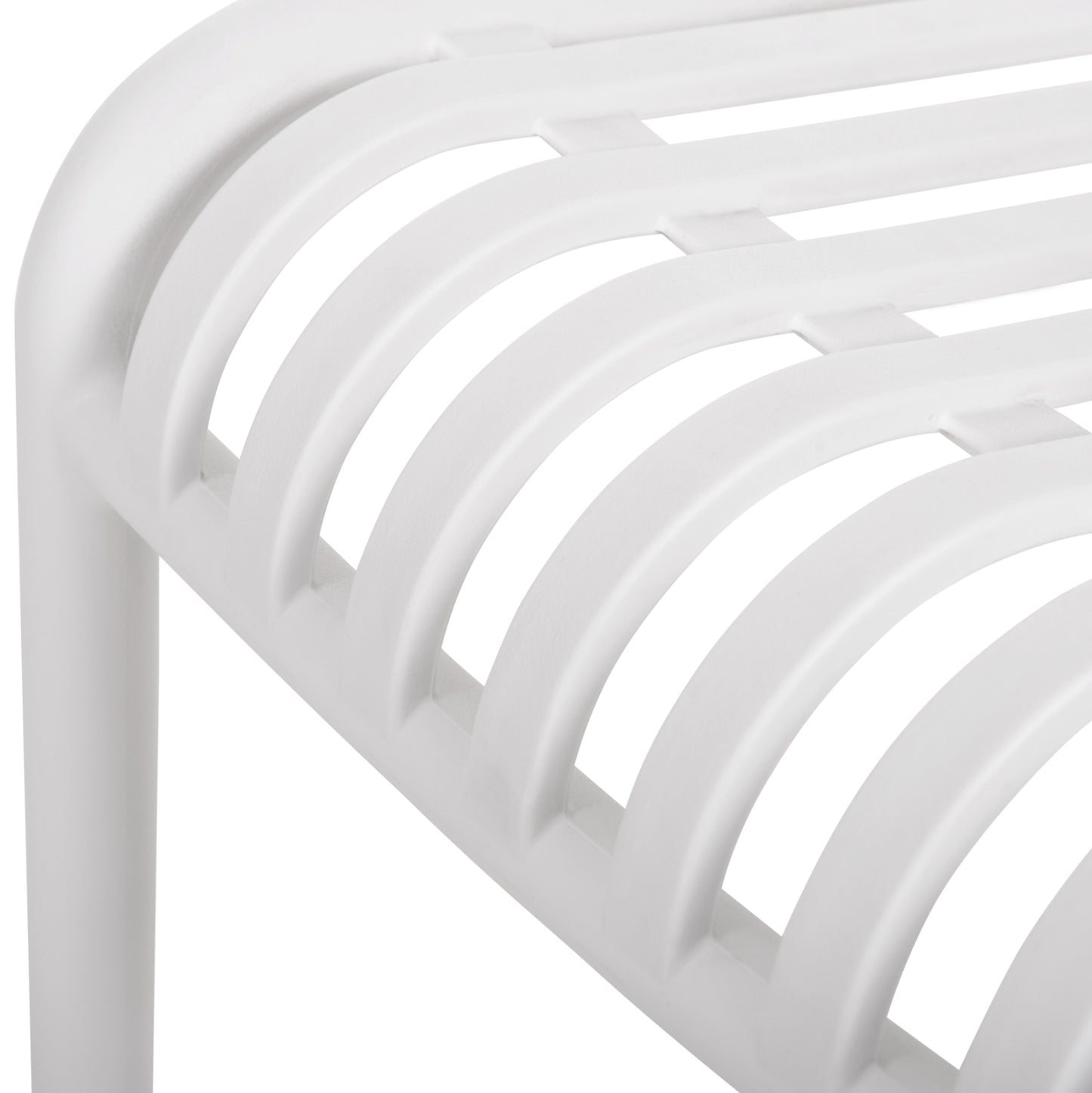 ARMCHAIR OUTDOOR CONVEE HM6105.01 POLYPROPYLENE IN WHITE 55x56x79H cm.