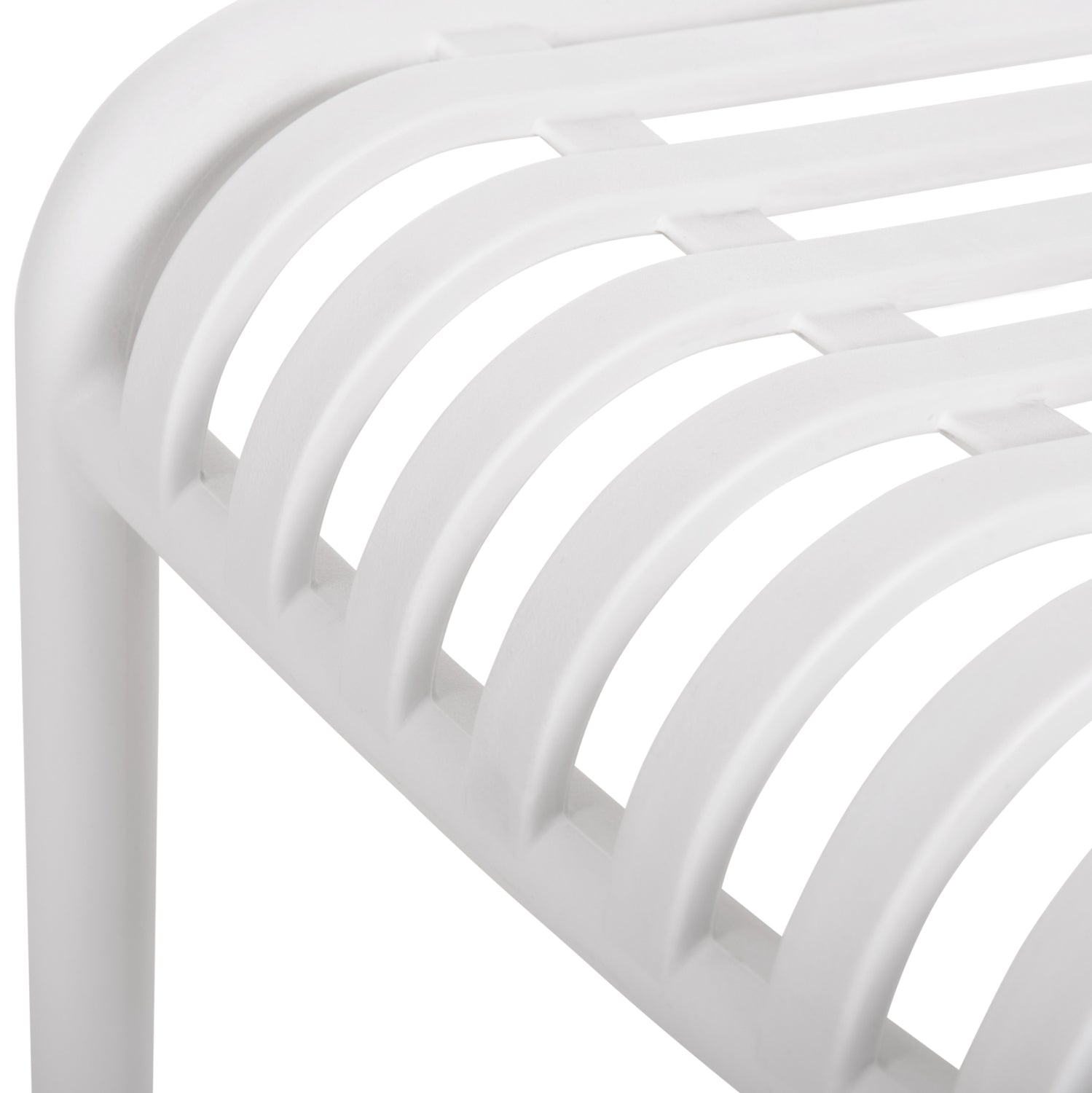 ARMCHAIR OUTDOOR CONVEE HM6105.01 POLYPROPYLENE IN WHITE 55x56x79H cm.