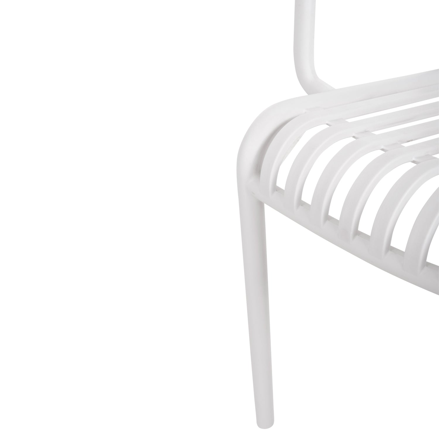 ARMCHAIR OUTDOOR CONVEE HM6105.01 POLYPROPYLENE IN WHITE 55x56x79H cm.