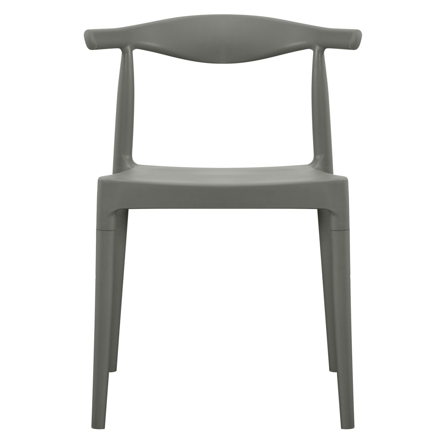 OUTDOOR DINING CHAIR ALOR HM6624.05 POLYPROPYLENE IN OLIVE GREEN 47x55x74.5Hcm.
