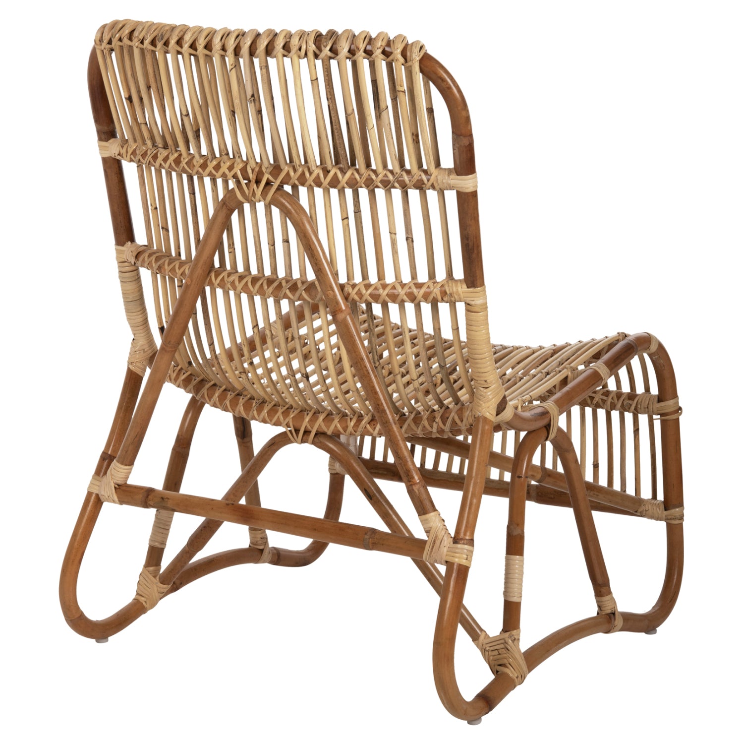 OUTDOOR ARMCHAIR BRONNY HM9644.01 RATTAN IN NATURAL COLOR 60x82x92Hcm.