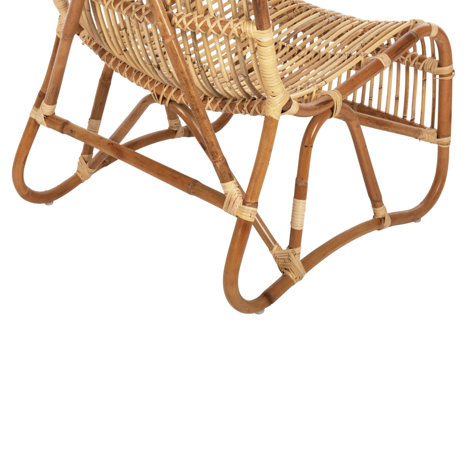 OUTDOOR ARMCHAIR BRONNY HM9644.01 RATTAN IN NATURAL COLOR 60x82x92Hcm.