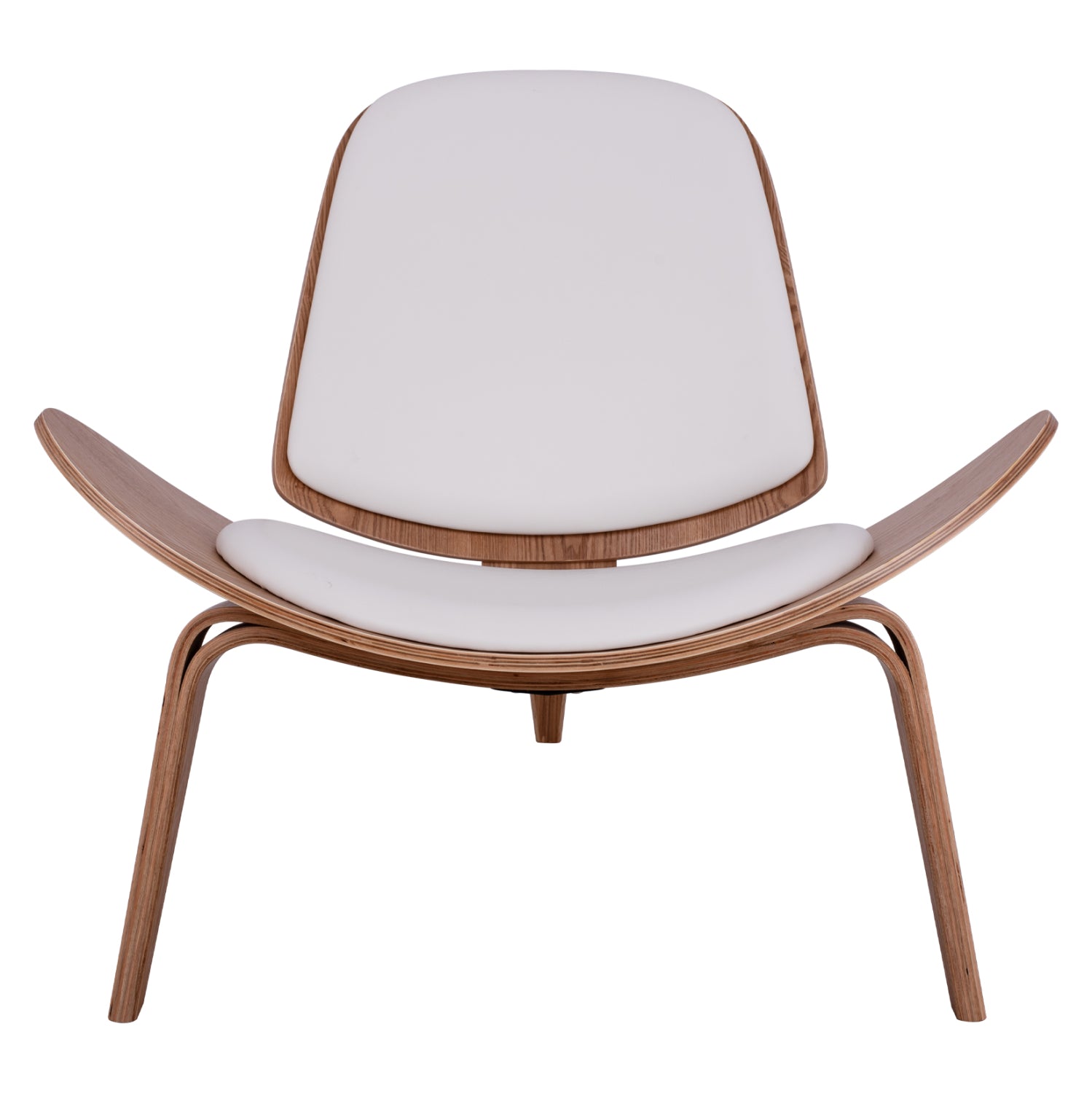 Armchair Superior P., HM1128.03 Natural color,white cushions PU 89x83x76 cm