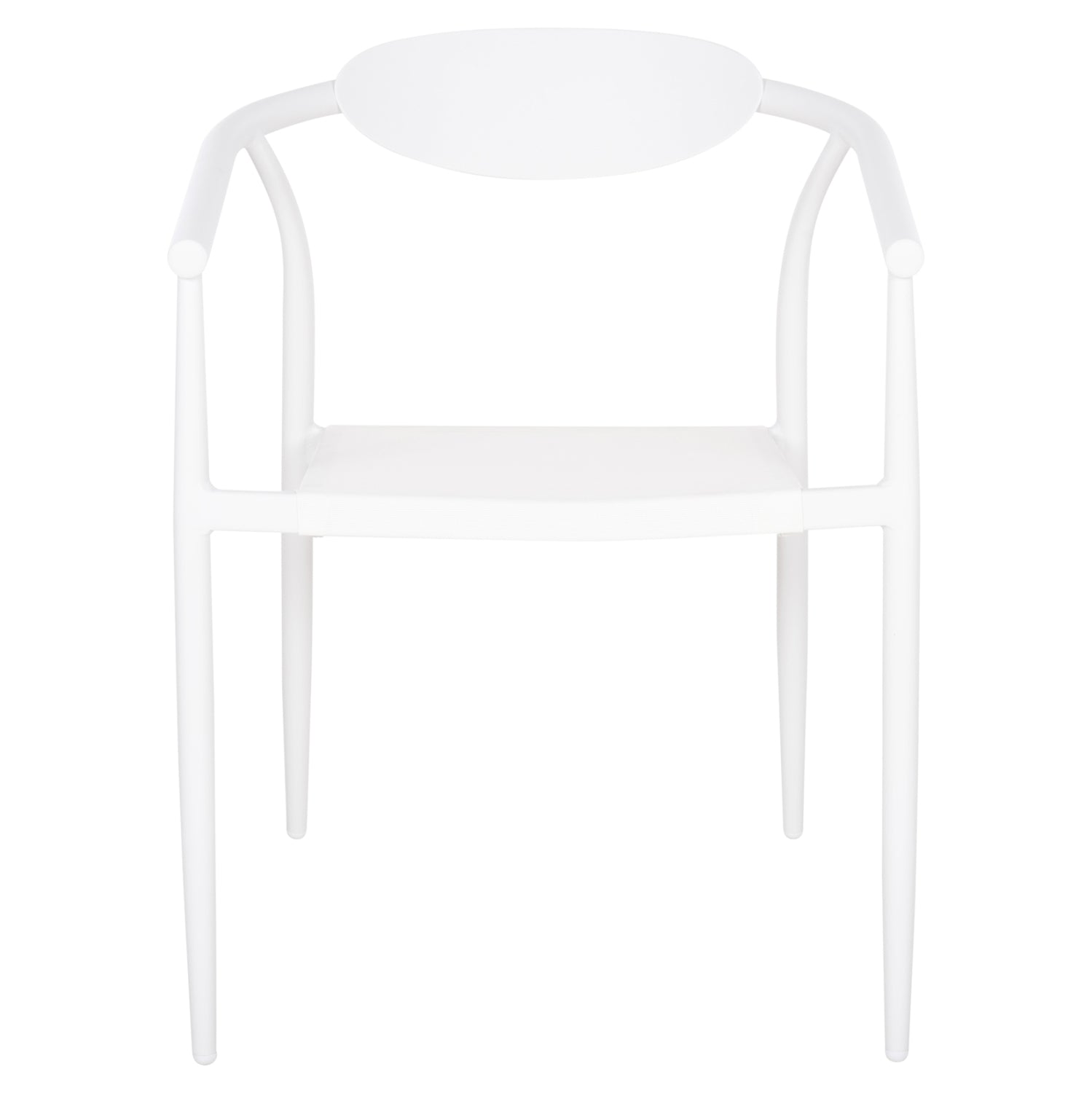 ARMCHAIR SERLY HM6052.01 WHITE ALUMINUM-WHITE TEXTILENE 56x61x74,5Hcm.