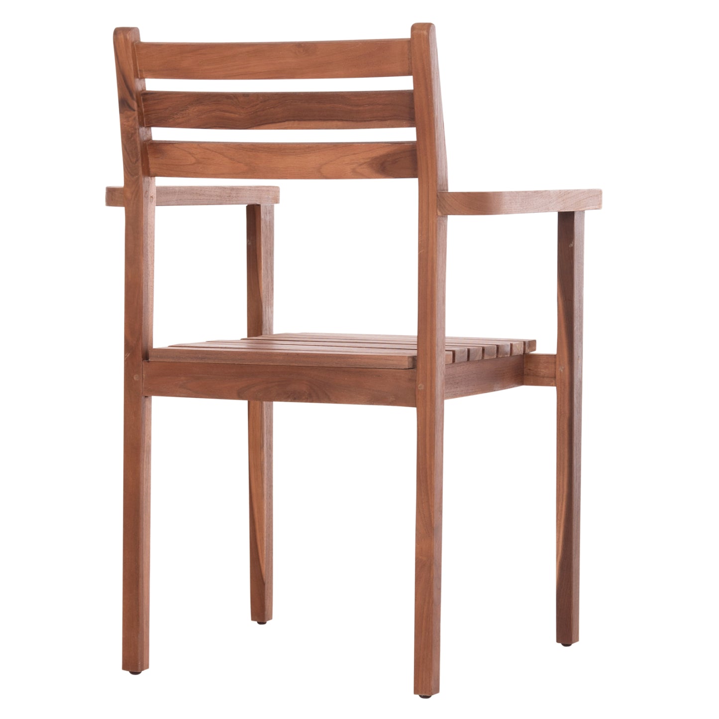 ARMCHAIR KEMPO HM6358 TEAK WOOD IN NATURAL--58x58.5x88Hcm.