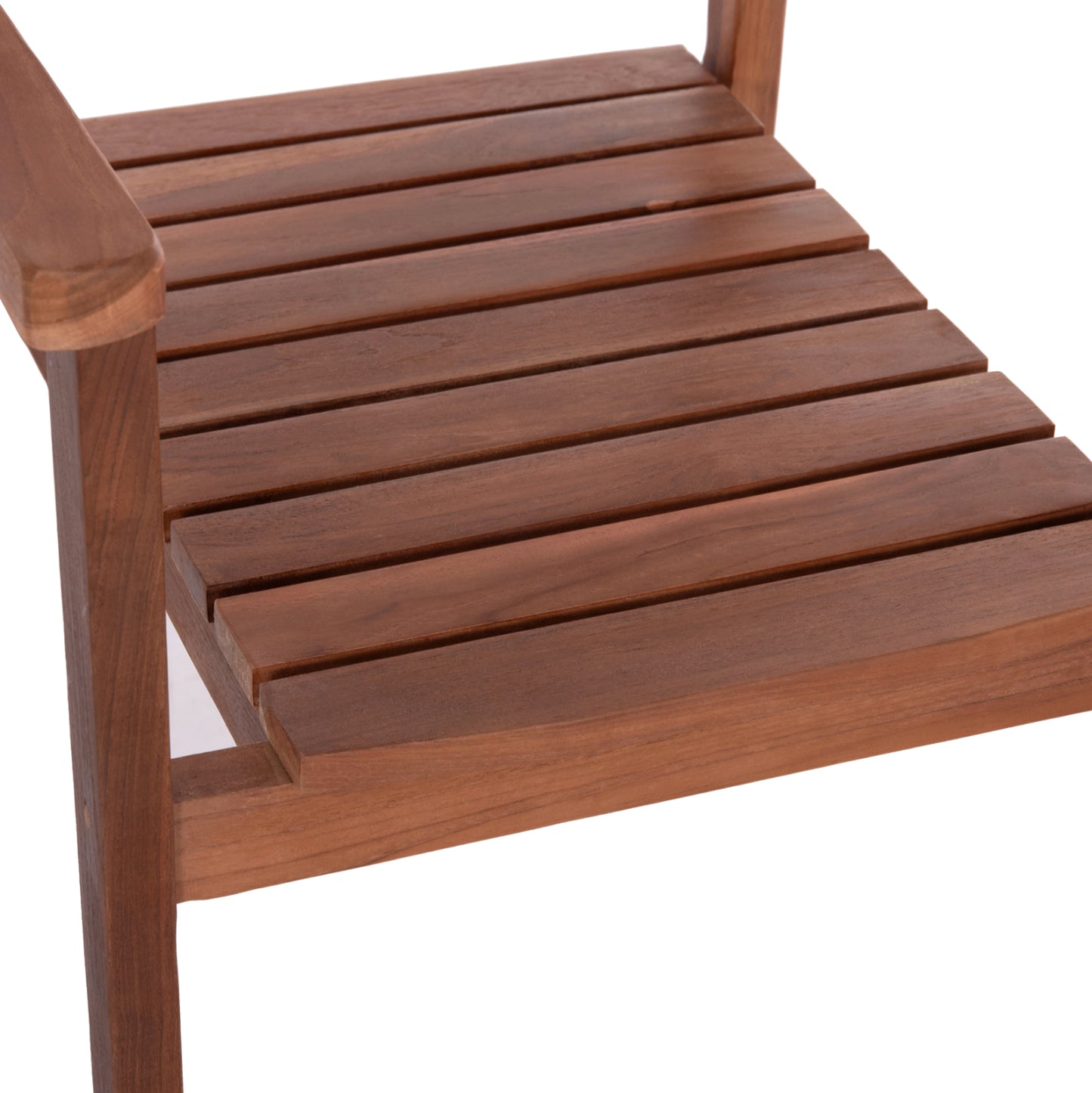 ARMCHAIR KEMPO HM6358 TEAK WOOD IN NATURAL--58x58.5x88Hcm.