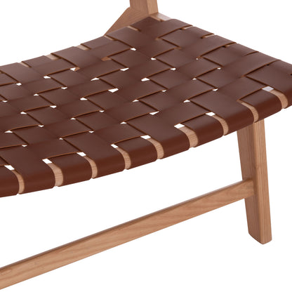 HM9326.01 ARMCHAIR FELIPE TOON WOOD PU knitted 67x70x75H