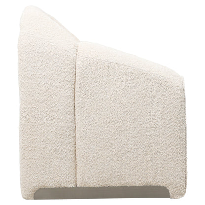 ARMCHAIR SPINER HM9599.06 ECRU BOUCLE FABRIC 81x64x74Hcm.