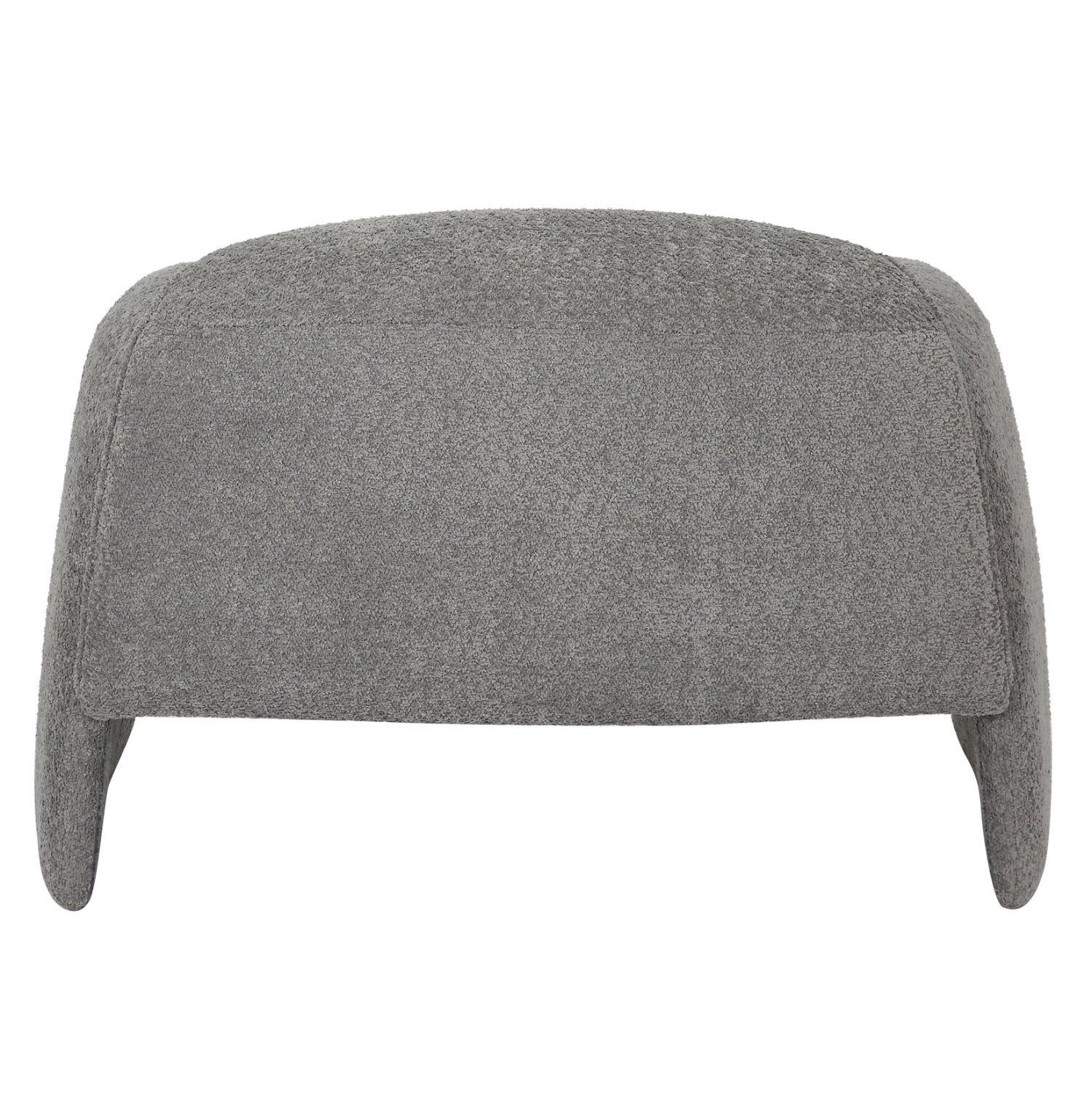 ARMCHAIR LAFORGE HM9679.01 GREY BOUCLE FABRIC-METAL FRAME 100x83x66Hcm.