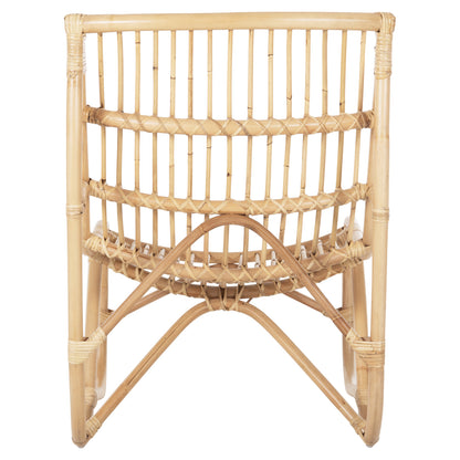 ARMCHAIR GRINN HM9815.01 RATTAN RODS IN NATURAL COLOR 56.5x73.5x79.5H cm.