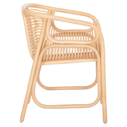 ARMCHAIR MEL HM9954.01 NATURAL RATTAN 62x57,5x79,5Hcm.