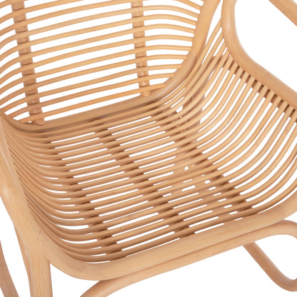 ARMCHAIR MEL HM9954.01 NATURAL RATTAN 62x57,5x79,5Hcm.