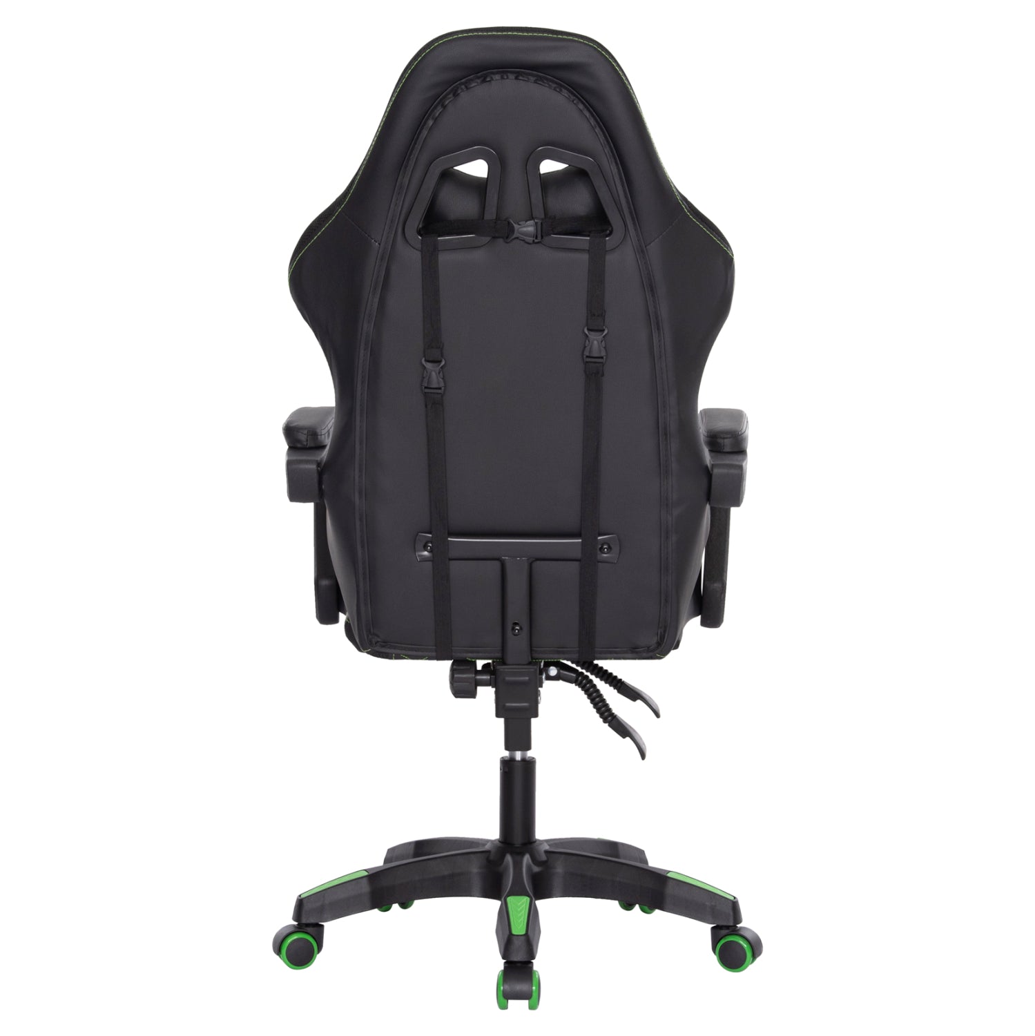 GAMING ARMCHAIR LOOT HM1204 BLACK-GREEN PVC 60x60x120Hcm.