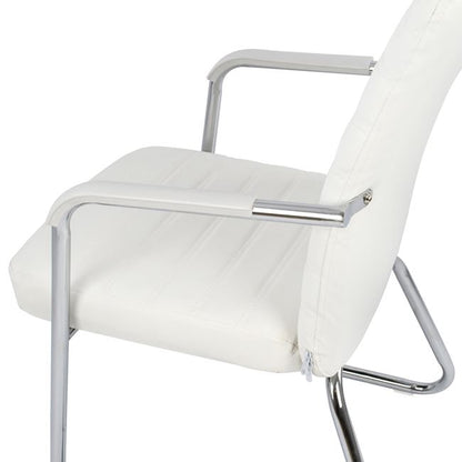 Conference chair HM1021.02 White 55,5x67,5x94 cm
