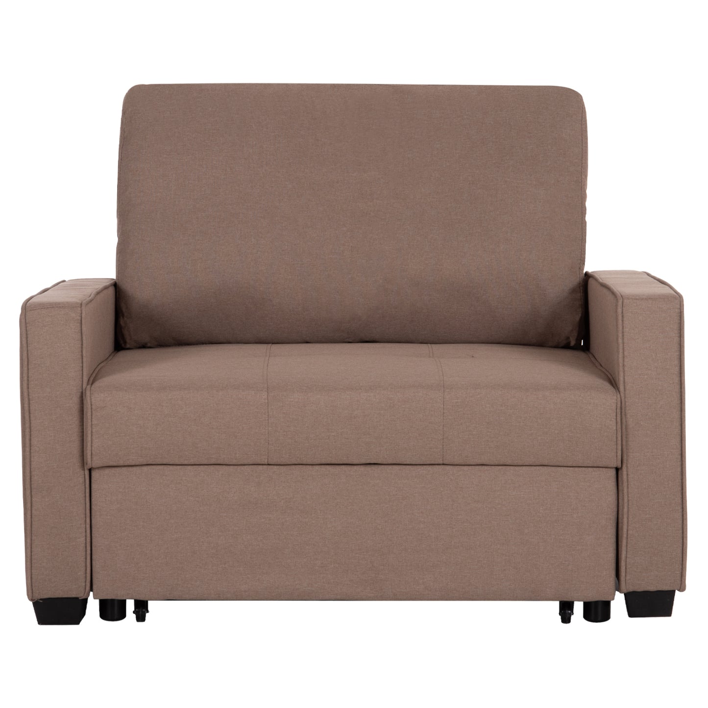 ARMCHAIR-BED KANNA HM3083.02 BEIGE FABRIC 113x92x87Hcm