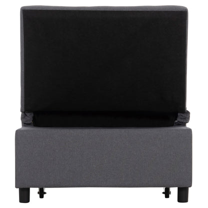 LOUNGE CHAIR-BED LIBRE HM3295.01 GREY FABRIC 75x106x87Hcm.