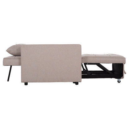 ARMCHAIR-BED MERO HM3306.03 BEIGE FABRIC 100x90x83Hcm.