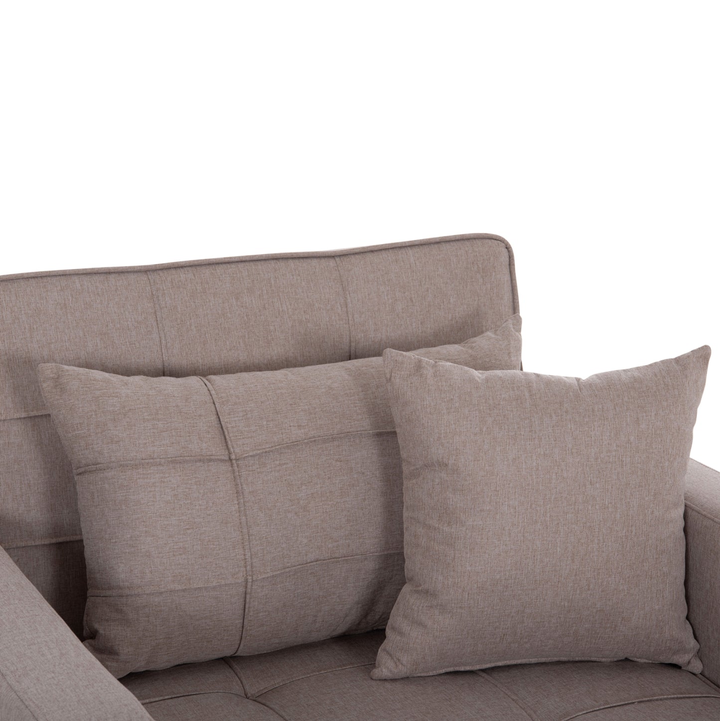 ARMCHAIR-BED MERO HM3306.03 BEIGE FABRIC 100x90x83Hcm.