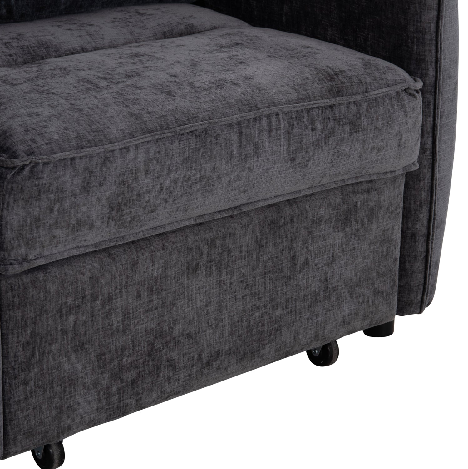 ARMCHAIR-BED ORYN HM3307.01 GREY FABRIC 85x88x78Hcm.