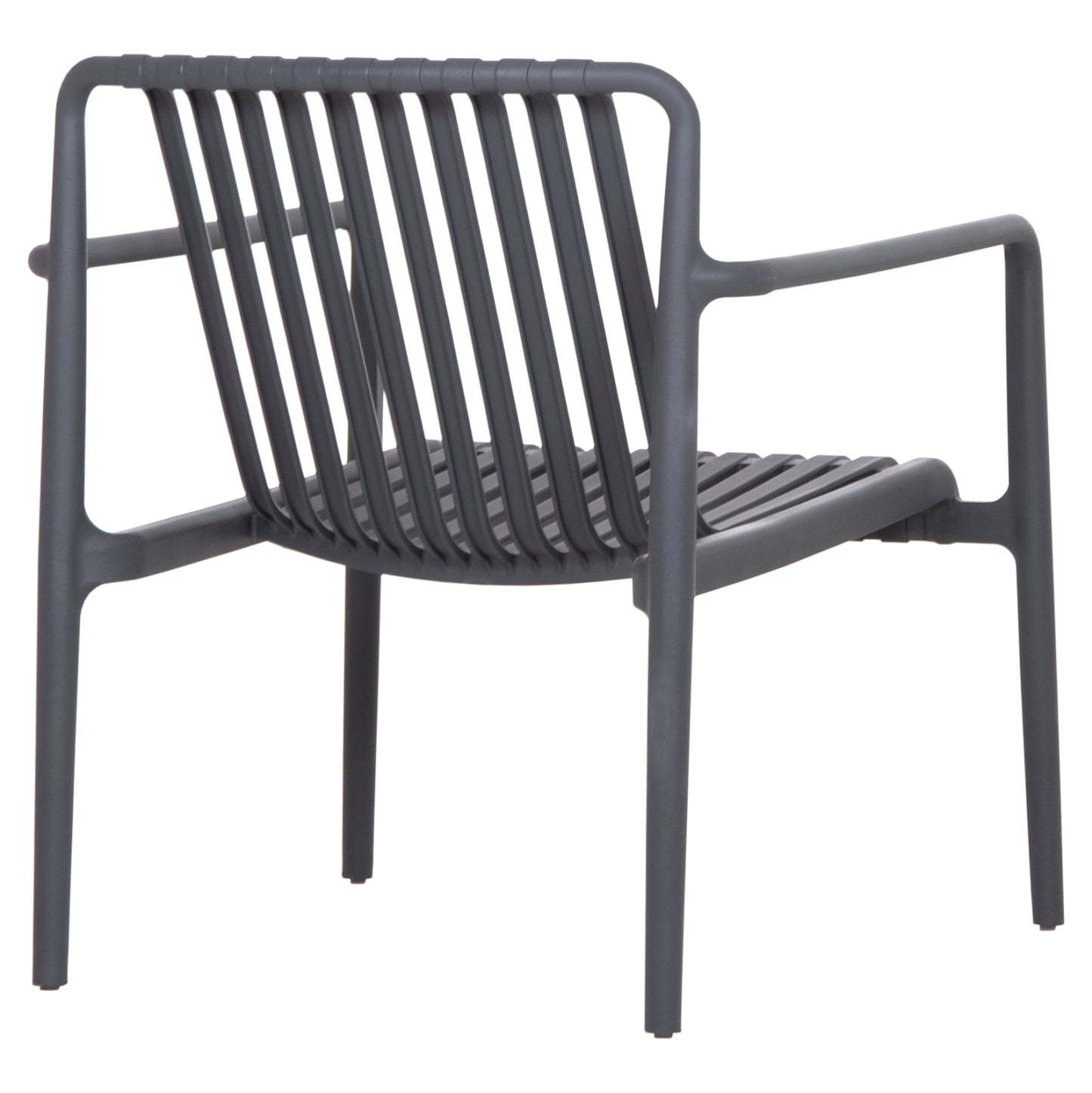 OUTDOOR LOUNGE ARMCHAIR MALEN HM6626.03 GREY POLYPROPYLENE 67x75x75Hcm