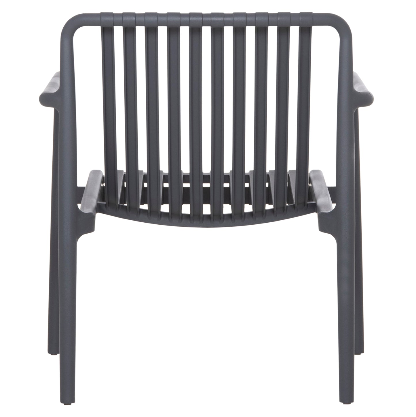 OUTDOOR LOUNGE ARMCHAIR MALEN HM6626.03 GREY POLYPROPYLENE 67x75x75Hcm
