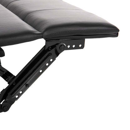 ARMCHAIR MASSAGE HAPPER HM9785.11 BLACK PU LEATHER 76x94x102Hcm.