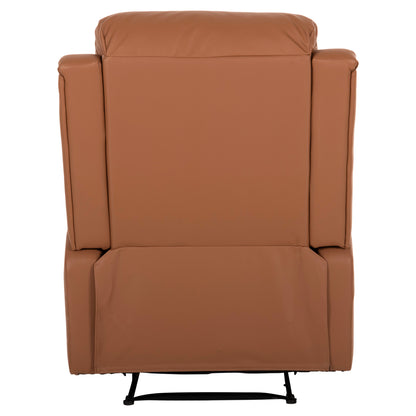 ARMCHAIR MASSAGE HAPPER HM9785.12 BROWN PU LEATHER 76x94x102Hcm.