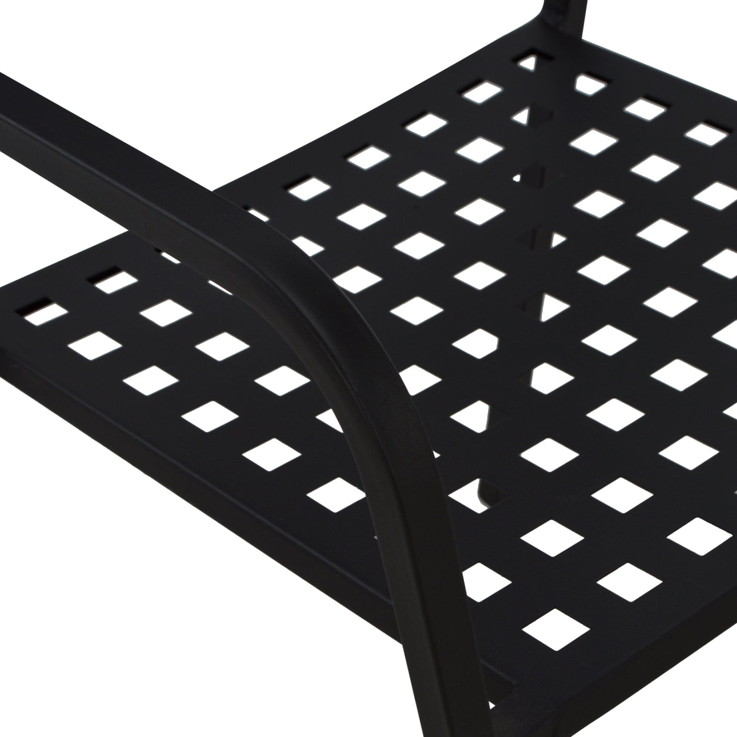 Armchair Metallic HM5031.01 Zeta in black matte 54x51x84Hcm