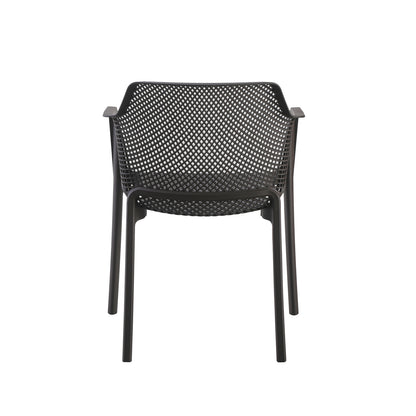 ARMCHAIR POLYPROPYLENE JOHN HM6103.09 BROWN 59x58x79.5Hcm.