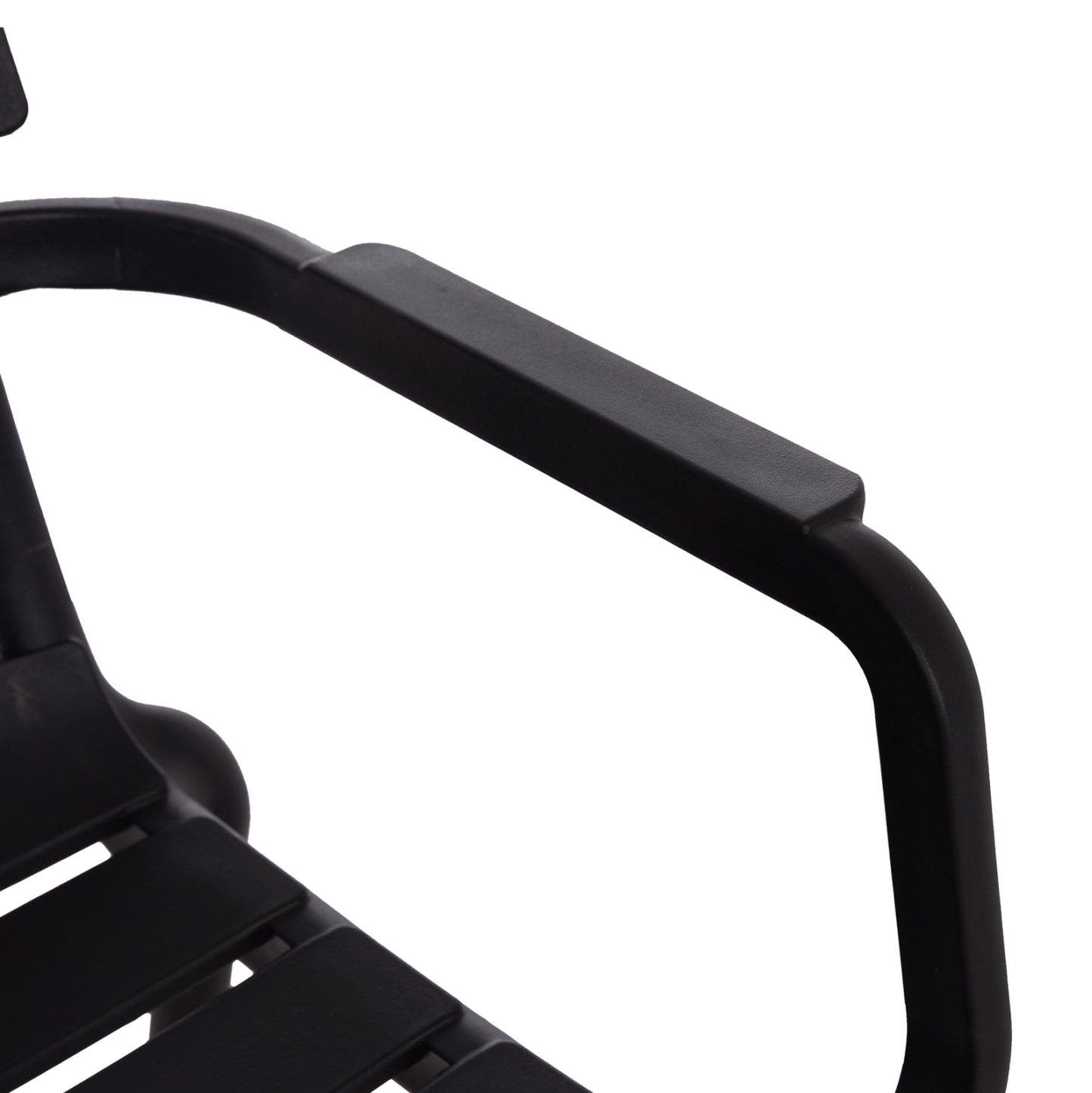 POLYPROPYLENE ARMCHAIR PHILLY HM6123.02 BLACK 58.5x49x83.5Hcm.