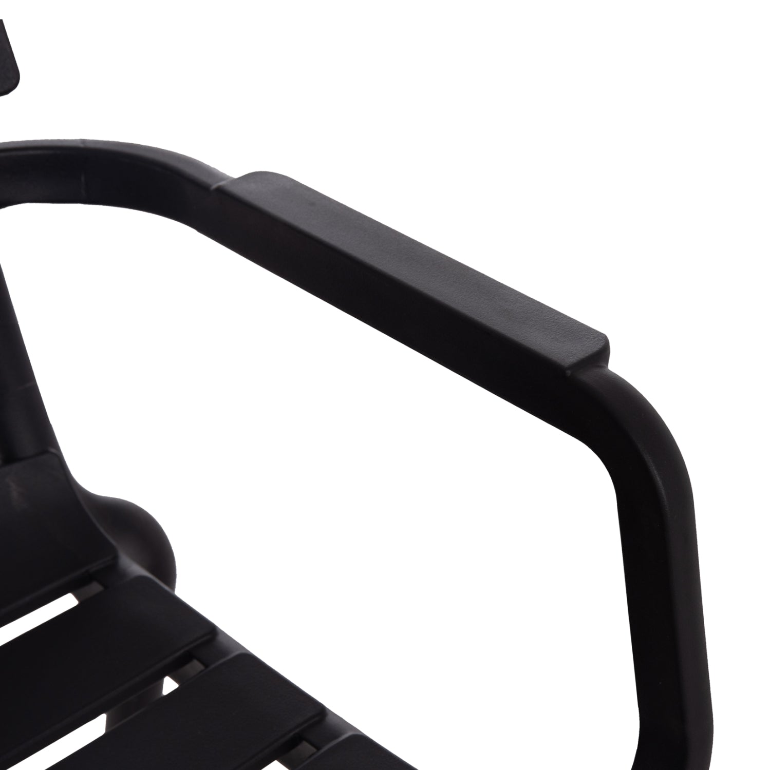 POLYPROPYLENE ARMCHAIR PHILLY HM6123.02 BLACK 58.5x49x83.5Hcm.