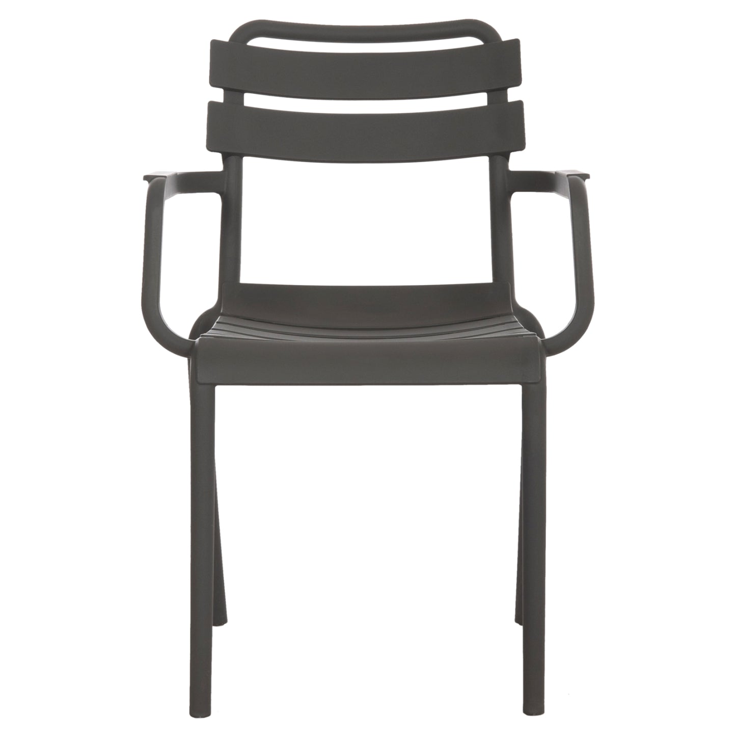 POLYPROPYLENE ARMCHAIR PHILLY HM6123.04 OLIVE GREEN 58.5x49x83.5Hcm.