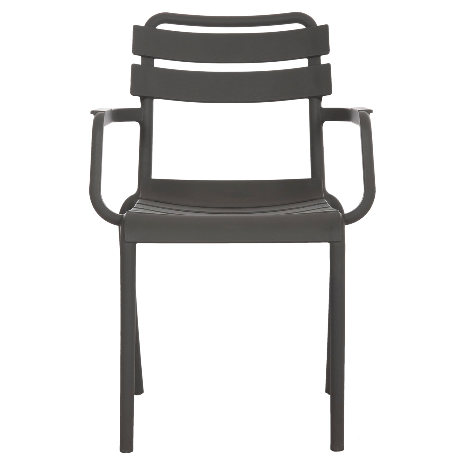 POLYPROPYLENE ARMCHAIR PHILLY HM6123.04 OLIVE GREEN 58.5x49x83.5Hcm.